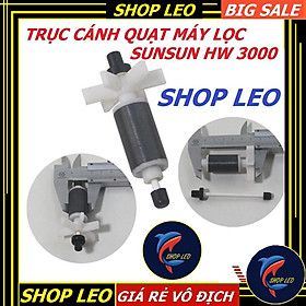 Trục thay thế cho lọc sunsun HW 3000 - Cánh quạt lọc HW3000 - Phụ kiện thay thế lọc Sunsun HW3000 -Shopleo