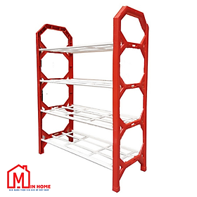 Mua Kệ Để Giày Dép 4 Tầng Bằng Nhựa Có Thể Gấp Gọn