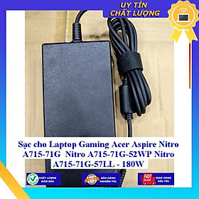 Sạc cho Laptop Gaming Acer Aspire Nitro A715-71G Nitro A715-71G-52WP Nitro A715-71G-57LL - 180W - Hàng Nhập Khẩu New Seal