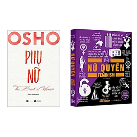 Hình ảnh Combo 2 cuốn : Osho Phụ Nữ - The Book Of Women + Nữ Quyền - Khái Lược Những Tư Tưởng Lớn (Bìa Cứng)