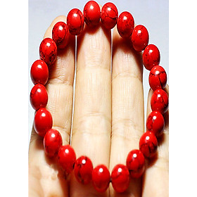 Vòng Tay Phong Thủy Đá San Hô Đỏ  Dành Cho Nam và Nữ - Hợp Mệnh Hỏa, Mệnh Thổ - Gia Tăng Vượng Khí - Xua Đi Vận Rủi