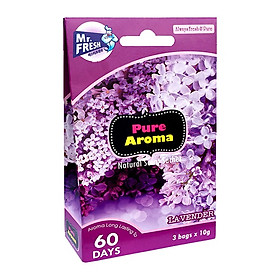 Hộp 3 túi thơm phòng ngàn hoa khử mùi tủ quần áo Mr. Fresh Hàn Quốc (10g/gói)