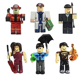 Mô HÌnh 06 Nhân Vật Roblox Cao 7cm Mẫu 4 - Không Hộp