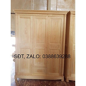 Mua Tủ quần áo gỗ sồi 3 cánh giá thật