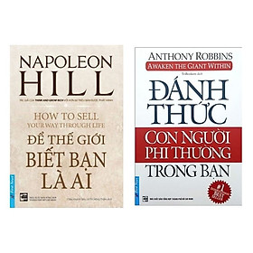 Hình ảnh Sách - Combo 2 cuốn: Để Thế Giới Biết Bạn Là Ai + Đánh Thức Con Người Phi Thường Trong Bạn (Tái Bản 2020)