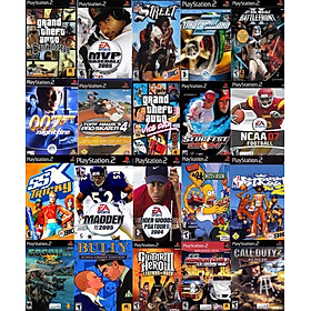 Mua Bộ 6 Game PS2 tự chọn