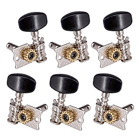 6pcs 3L3R Guitar Tuners Tuning Pegs Machine Heads for Acoustic Guitar Parts