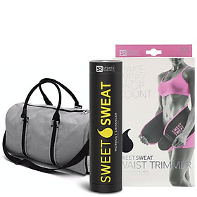 Bộ đai và gel Sweet Sweat tặng túi tập gym (đốt mỡ, hỗ trợ giảm cân, săn chắc)