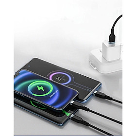 Mua Cáp Sạc WiWu Platinum PT05 Cáp 3 Trong 1 ( Lighning  Micro  Loại C) Cáp Rất Bền Liên Tục Uốn Cong  Uốn Mạnh Vẫn Như Trước - Hàng Chính Hãng