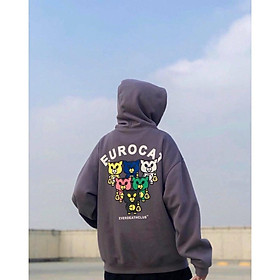 Áo hoodie thun nỉ ngoại in hình CÚ MÈO rõ đẹp phong cách siêu cute giới trẻ mê tít,Áo khoác nỉ ngoại in hình form rộng phong cách hàn quốc