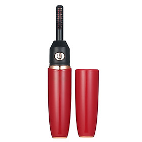 Mini Electric Eyelash Curler USB Rechargeable Eyelash Perm Kit Eyelash Comb Separator Heated Lash Curler Lift Kit For