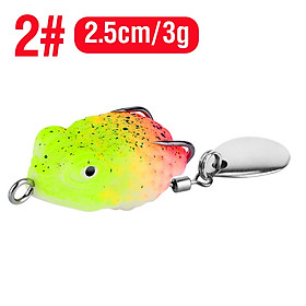 Mồi giả mồi câu cá giả hình con ếch giá rẻ mềm mại lure mồi giả câu cá lóc máy câu cá