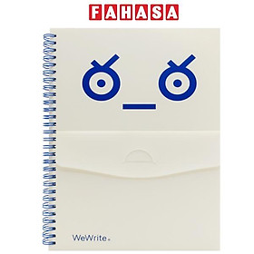 Sổ Lò Xo Read me B5 - Kẻ Ngang - 70 Trang 80gsm - WeWrite 42358 - Màu Xanh Dương