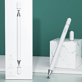 Mua Bút cảm ứng stylus 2 đầu 2 in 1 hiệu WIWU Pencil One cho iPad Pro / iPhone / Android / màn hình cảm ứng các loại / Samsung Huawei Oppo Xiaomi Nokia (cảm ứng siêu mượt mà  dung lượng pin cao  thiết kế thời trang) - Hàng nhập khẩu