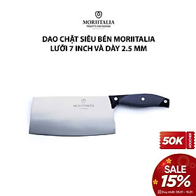 Dao Chặt Moriitalia siêu bén lưỡi dày không gỉ tiện dụng MR100033