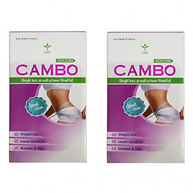 Combo 2 giảm cân giảm mỡ đẹp da Cambo - Học viện Quân y sản xuất - 30 viên/ 1 hộp