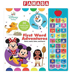 Sách ngoại văn: Apple Disney Baby First Word Adventures
