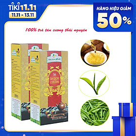 Combo 2 hộp trà tân cương long đình (500 g/hộp)