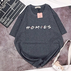 Áo Thun Tay Ngắn UNISEX HOMIES - Hình chụp thật