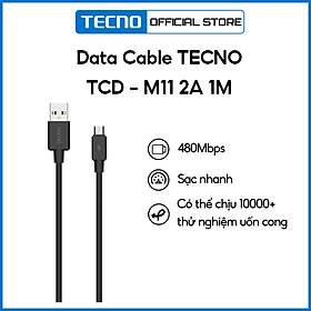 Mua Dây cáp sạc Micro USB Tecno TCD-M11 2A Chiều dài 1m - Hàng Chính Hãng