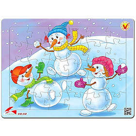 Tranh Xếp Hình A4 30 Mảnh - Merry Christmas 030-150