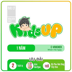 Evoucher - Kids Up - Giáo dục sớm Montessori tại nhà