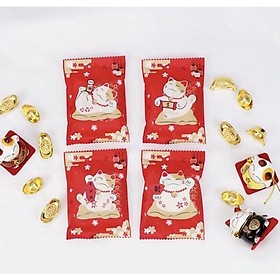 Mua Túi bánh quy  bánh hành  bánh dứa khuôn lò xo dứa 2021 (7*10cm)-(sét 95-100c