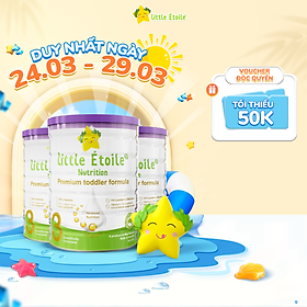 Combo 3 lon sữa bột ngôi sao nhỏ Little Étoile số 3 (1-3 tuổi) 800g