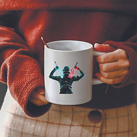 Ly cốc sứ IN HÌNH Sword Art Online - Đao Kiếm Thần Vực anime