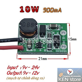 Mua Led driver  nguồn led 10W input 9V - 24V  out 8V - 12V