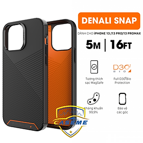 Ốp lưng chống sốc ZAGG Gear4 Denali cho iPhone 13 Pro Max - Hàng Chính Hãng