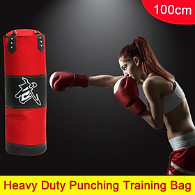  Boxing Bag Durable Oxford Cloth Boxing Sand Filling Thicken  Training Fitness Exercise Punch Sandbag Punch Bags (Color : 100cm Green) :  Sports & Outdoors