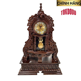 Mua Đồng Hồ Để Bàn Gỗ Mun Đuôi Công Thương Hiệu TOKDODO