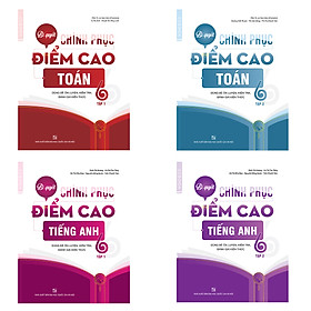 Combo Bí quyết chinh phục điểm cao Toán - Tiếng Anh Lớp 6