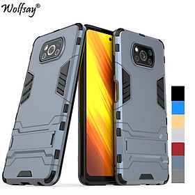 Ốp Lưng Điện Thoại Chống Sốc Có Thanh Đỡ Cho Xiaomi Poco X3 Nfc Xiaomi Poco X3 Nfc