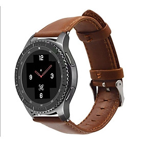 22MM dây da dành cho đồng hồ Samsung Gear, Huawei GT1/2