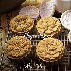 Mua Khuôn trung thu 2019 - 4 mặt hoa và cá chép 150-185g 200-250g mẫu 93