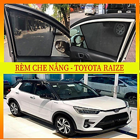 Hình ảnh RÈM CHE NẮNG [ TOYOTA RAIZE ] Rèm che nắng ô tô nam chuẩn form 4 miếng loại 1 giá sỉ.