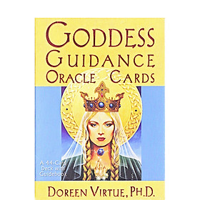 [Size Gốc] Bộ Bài Goddess Guidance Oracle Cards 44 Lá Bài Tặng Đá Thanh Tẩy