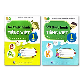 Sách - Combo Vở Thực hành Tiếng Việt 1 - Kết nối tri thức với cuộc sống (2 tập)