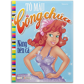 Sách Tô Màu Công Chúa - Nàng Tiên Cá (Tái Bản)