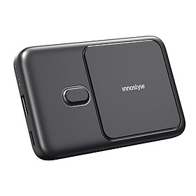 Mua Sạc dự phòng hít từ tính không dây INNOSTYLE PowerGo Magnectic 15W PD/QC3.0 22.5W 10.000mAh - IM22PDBLACK- Hàng chính hãng