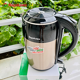 Mua Ấm siêu tốc Nagakawa NAG0315 (Đen/Đỏ/Đồng) dung tích 1.8L hàng chính hãng