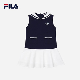 Đầm thời trang bé gái Fila Marine Regular - FK2OPF2301F-OWH