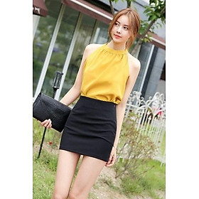 Mua Chân váy ôm ngắn freesize công sở vải thun nhẹ nhàng thoải mái  ĐEN  tại Thời Trang Comfy  Tiki