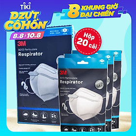 Khẩu trang 3M 9013 KF94, lọc tối thiểu 94%, tương đương N95, lọc bụi cực tốt