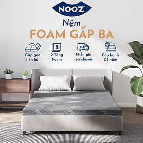 Mua Nệm Foam Gấp Ba NOOZ Home Goods Mattress Tiêu Chuẩn CertiPUR-US Ruột Đệm Cao Su Non Gấp Gọn Tiện Lợi
