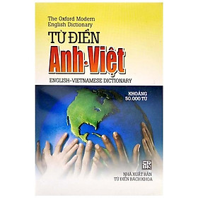 Ảnh bìa Từ Điển Anh - Việt (Khoảng 50.000 Từ)