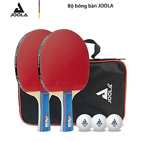 Hình ảnh Bộ bóng bàn JOOLA (gồm 4 vợt + 8 quả bóng + bao đựng)