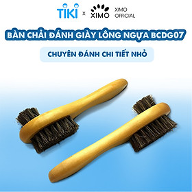 Bàn chải lông ngựa thật vệ sinh chi tiết nhỏ (XBCDG07)